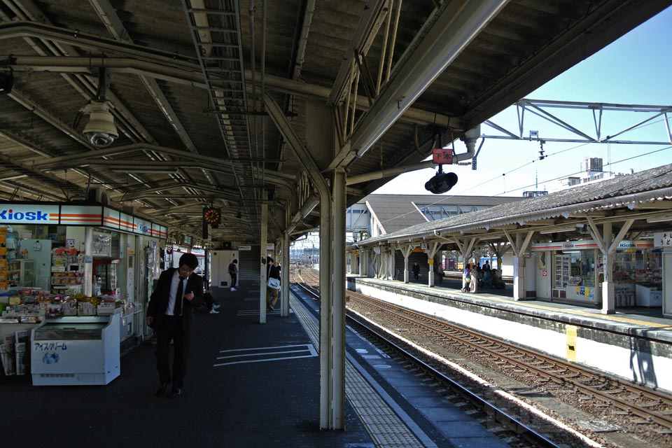 JR沼津駅ホーム(JR東海道本線)