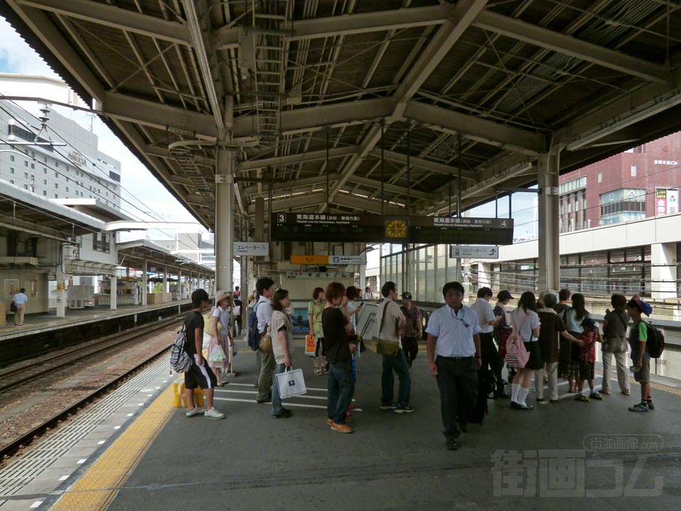 JR静岡駅ホーム(JR東海道本線)