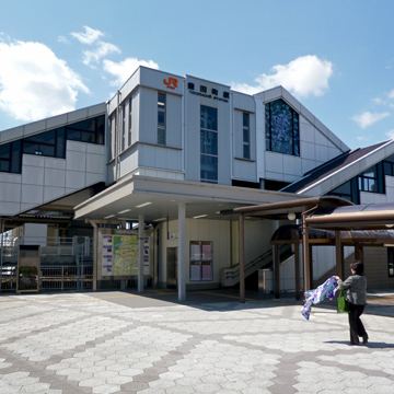 静岡県磐田市豊田町駅前写真画像