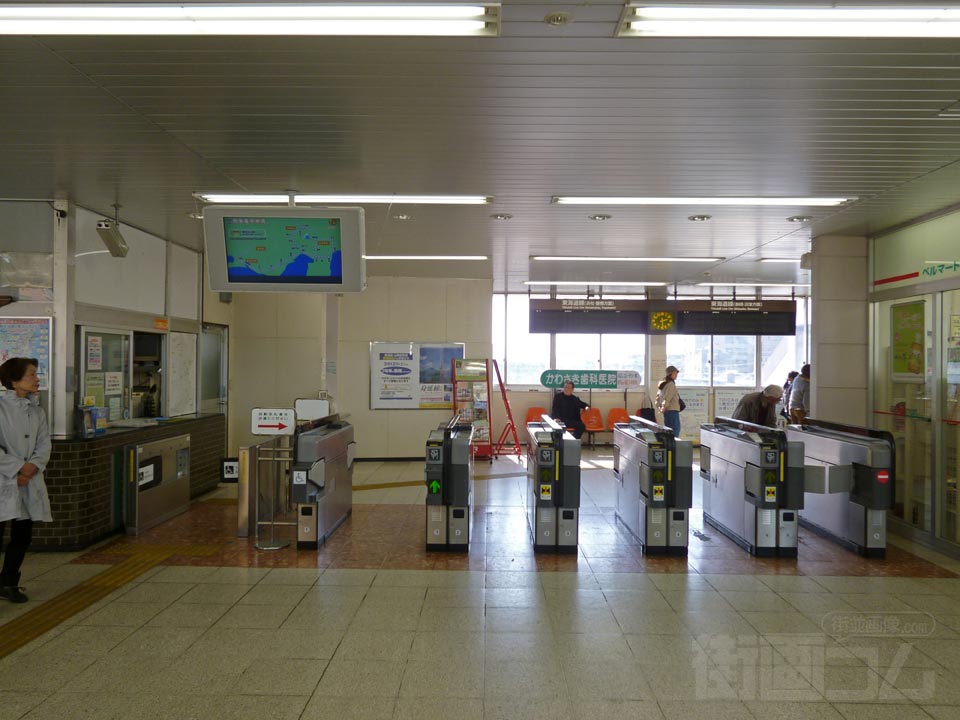 JR焼津駅改札口