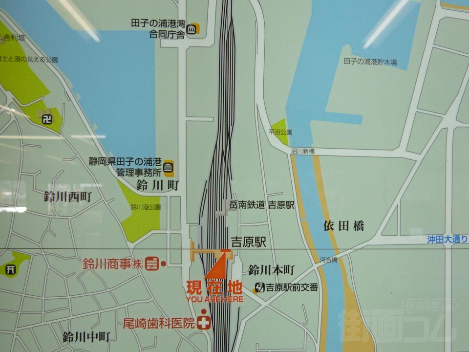 吉原駅周辺MAP