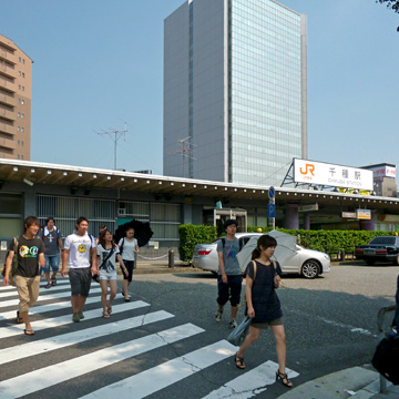 愛知県名古屋市千種区千種駅前写真画像