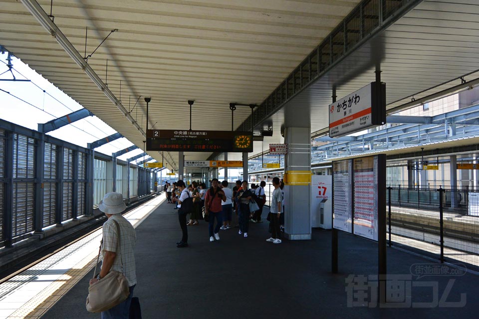 JR勝川駅ホーム(JR中央本線)
