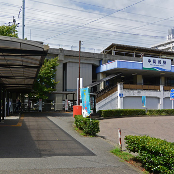 愛知県岡崎市中岡崎・岡崎公園前駅前写真画像