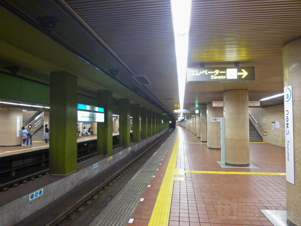 名古屋市営地下鉄鶴舞駅ホーム(鶴舞線)
