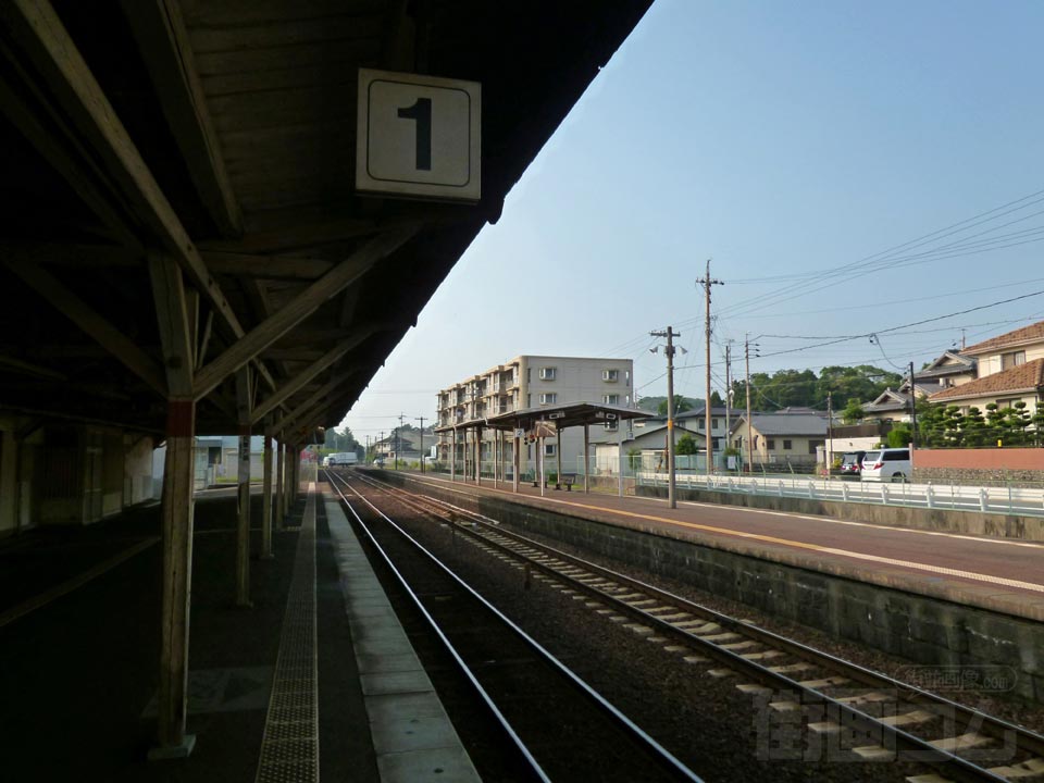 JR阿漕駅ホーム(JR紀勢本線)