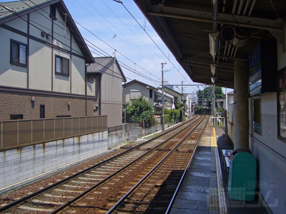 京阪中ノ庄駅ホーム