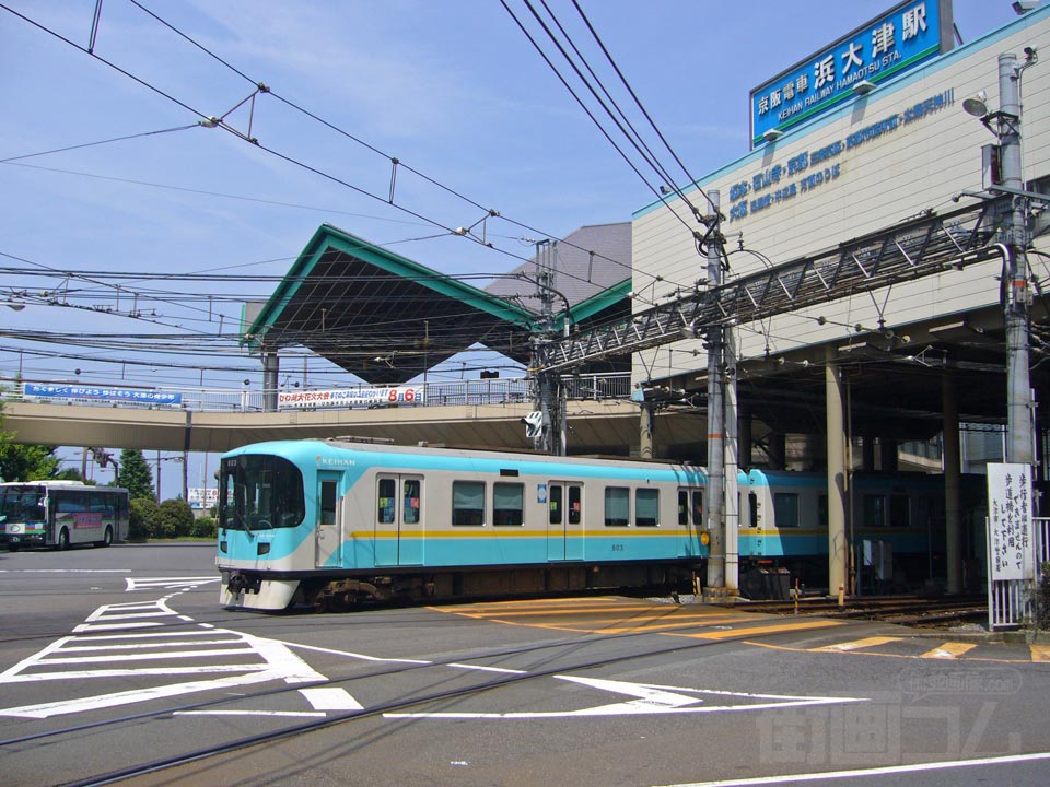 京阪浜大津駅前