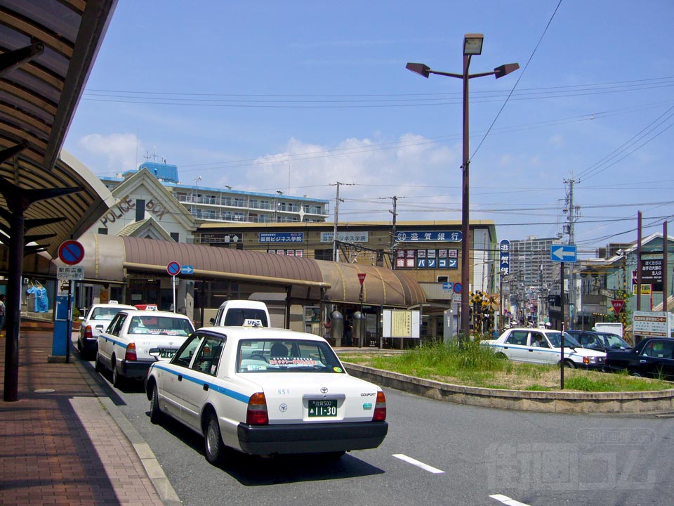 JR・京阪膳所駅前