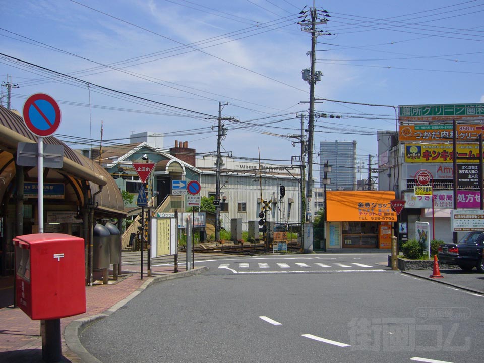 JR・京阪膳所駅前