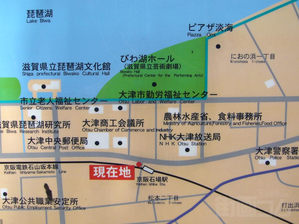 石場駅前周辺MAP