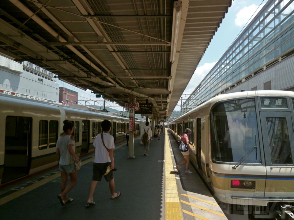 JR京都駅ホーム(奈良線)