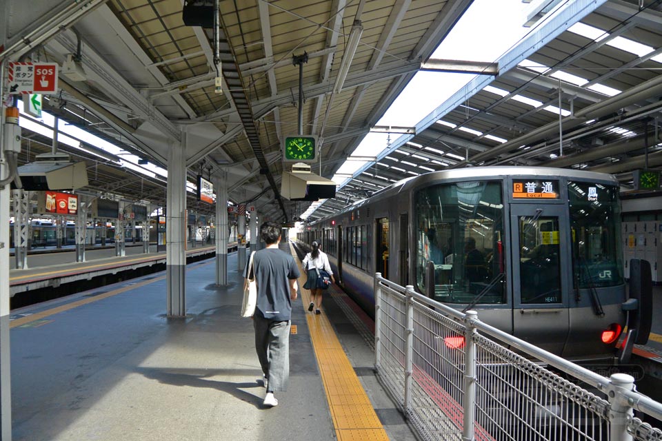 JR天王寺駅ホーム（JR阪和線）