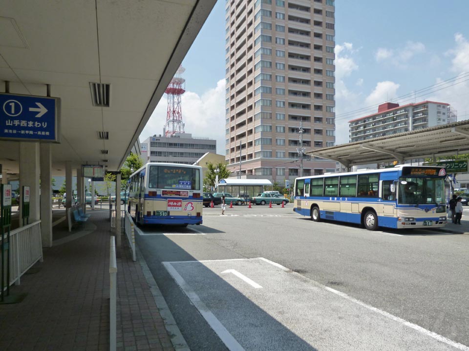 阪神西宮バス停