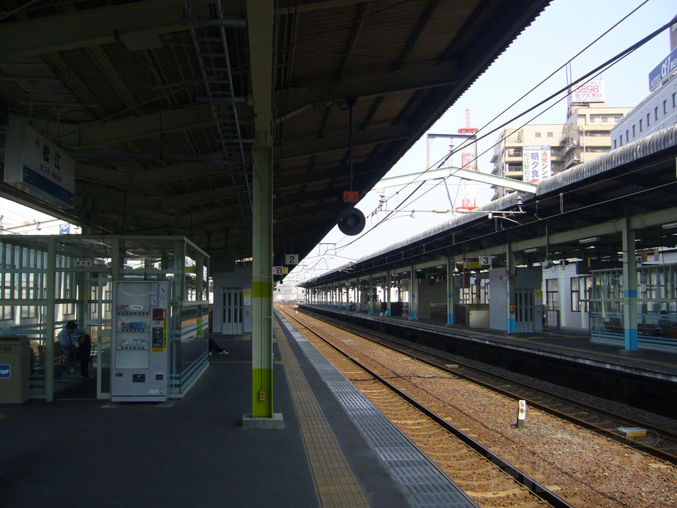 JR松江駅ホーム