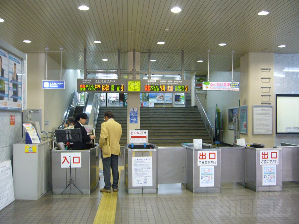 JR松江駅改札口