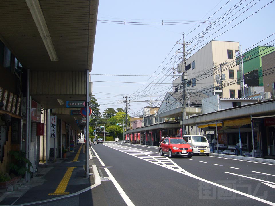 新大橋商店街(県道２１号線)