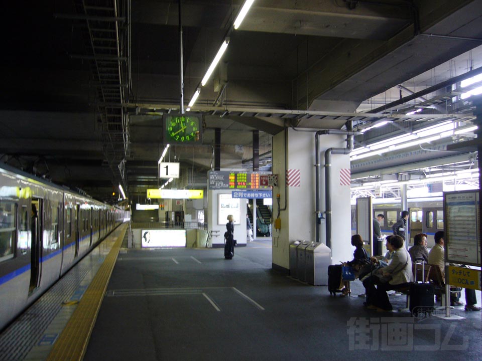 JR岡山駅ホーム