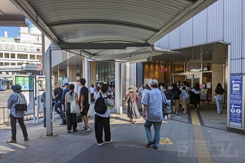 JR下関駅東口前