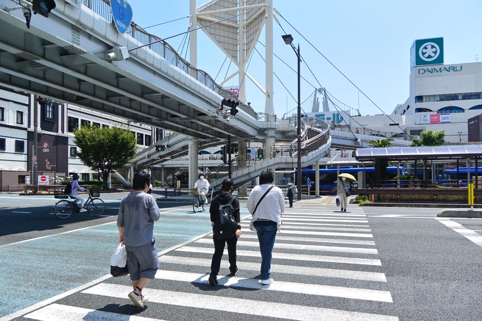 JR下関駅東口前