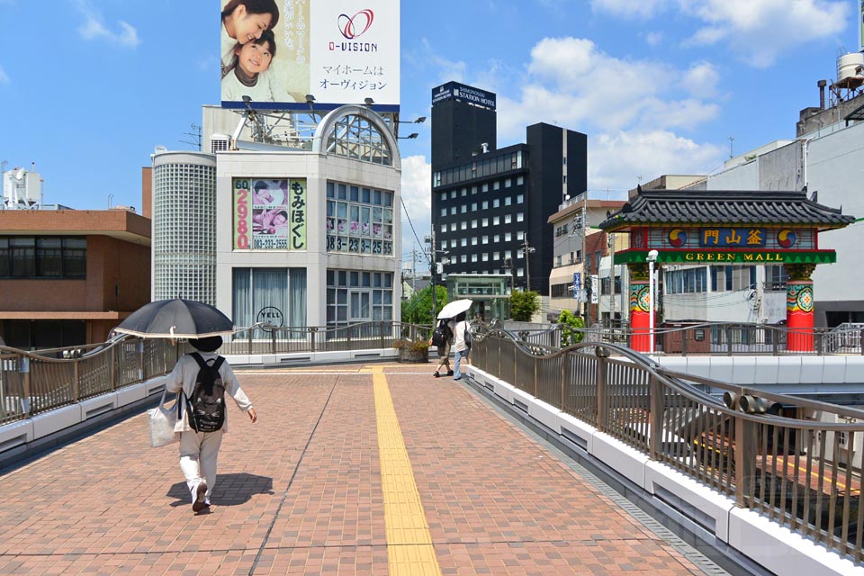 下関駅東口ペデストリアンデッキ