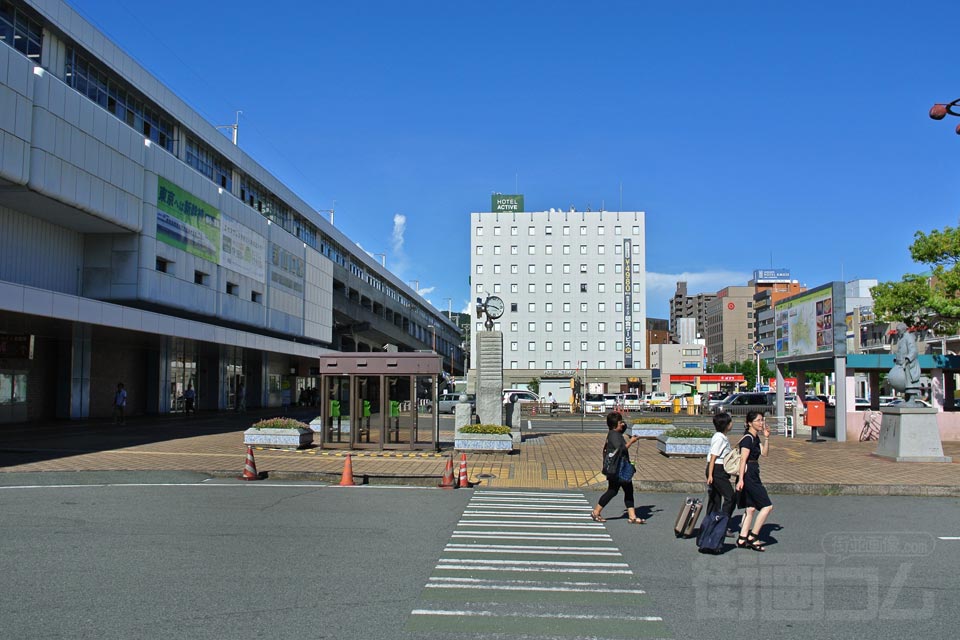 JR新山口駅南口(新幹線口)前写真画像