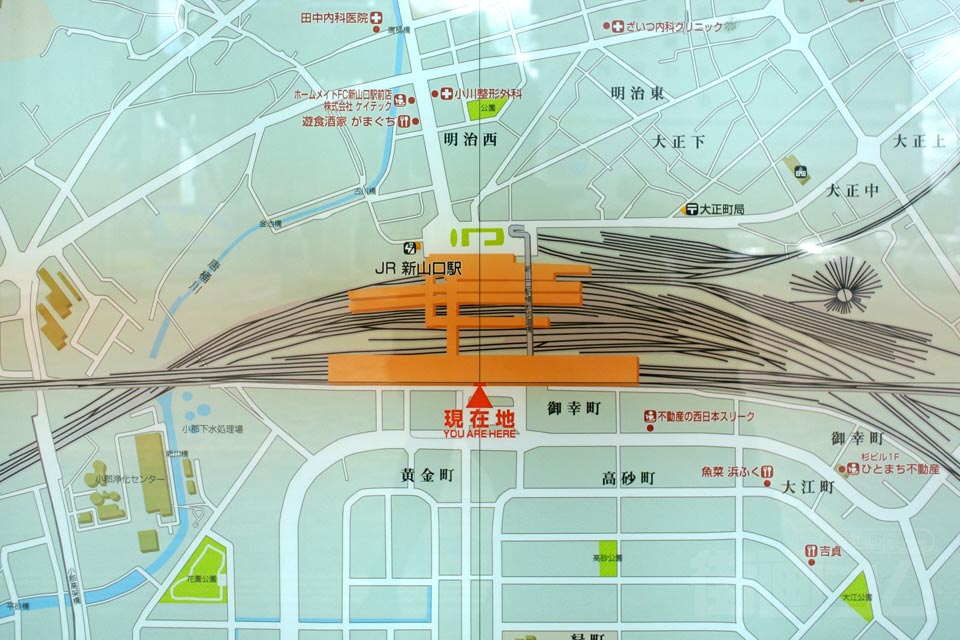 新山口駅周辺MAP写真画像