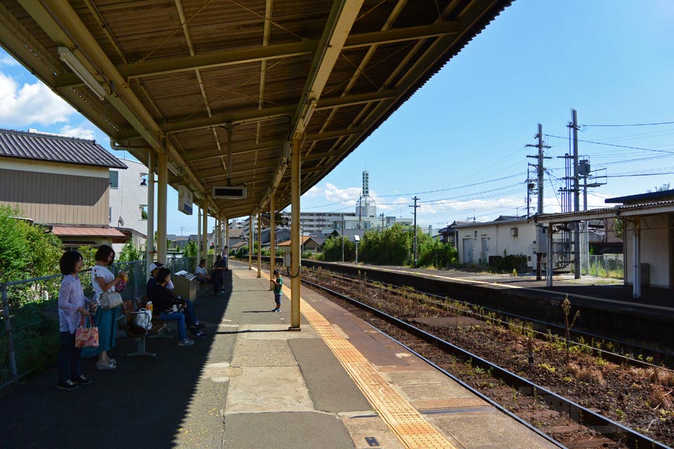 JR安岡駅ホーム(JR山陰本線)