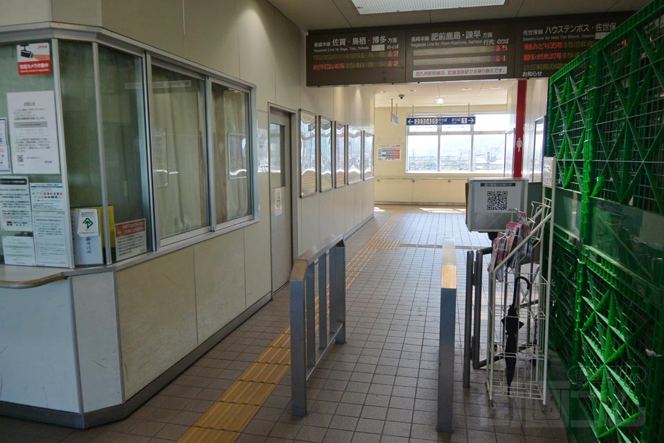 JR江北駅改札口