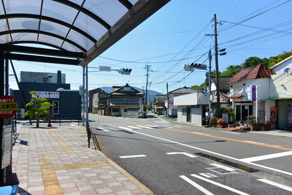 江北駅前バス停