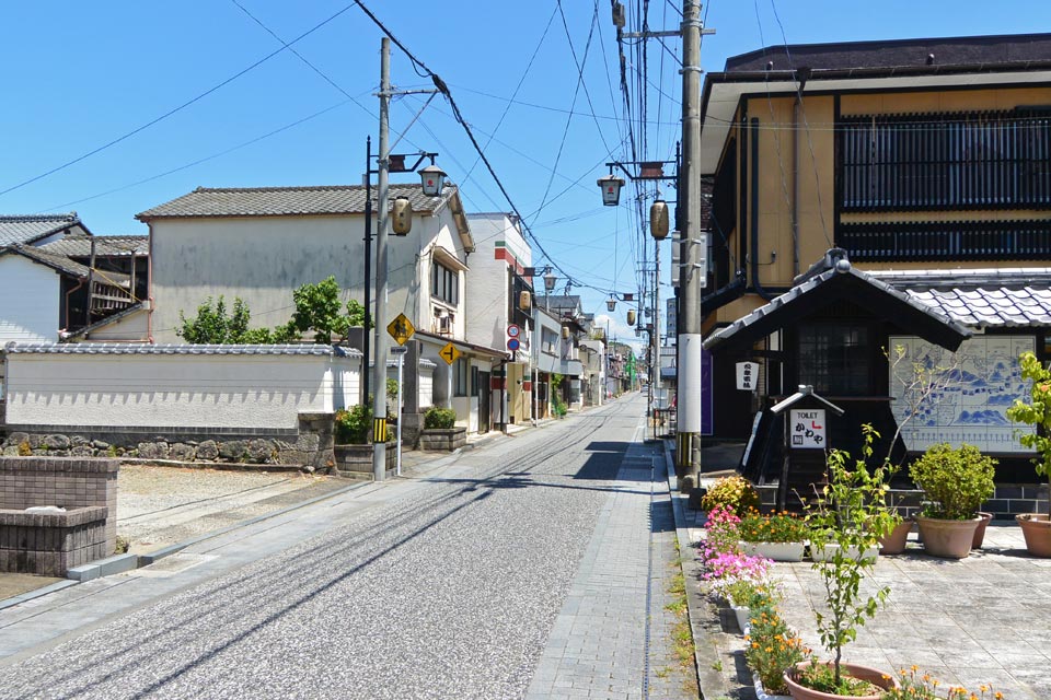 長崎街道（塚崎宿）