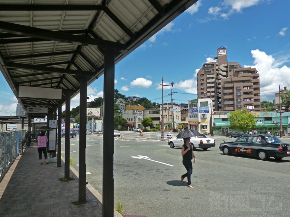 上熊本駅前バス停写真画像