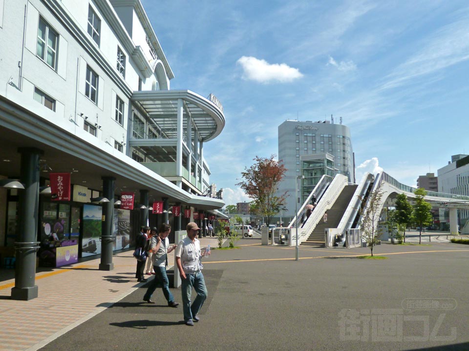 JR熊本駅白川口前写真画像