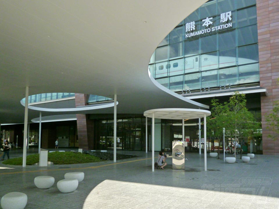 JR熊本駅新幹線口写真画像