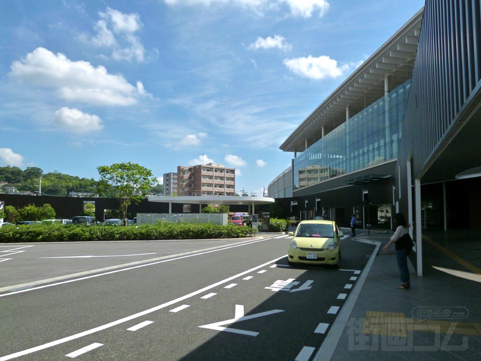 JR熊本駅新幹線口前写真画像