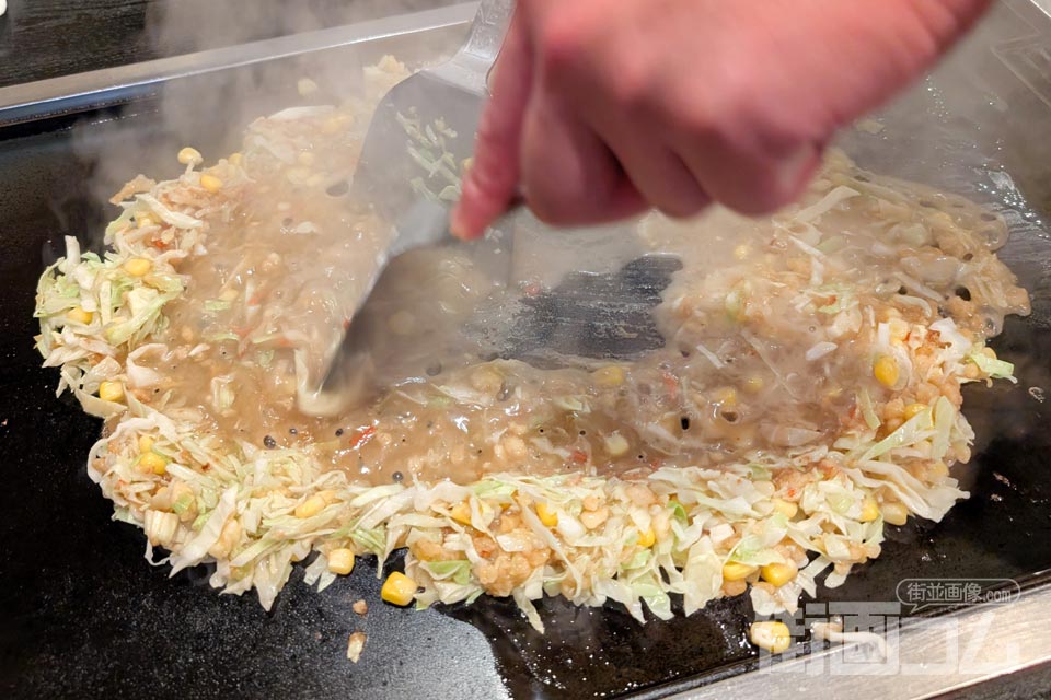 もんじゃ蔵「ベビースターコーンもんじゃ」