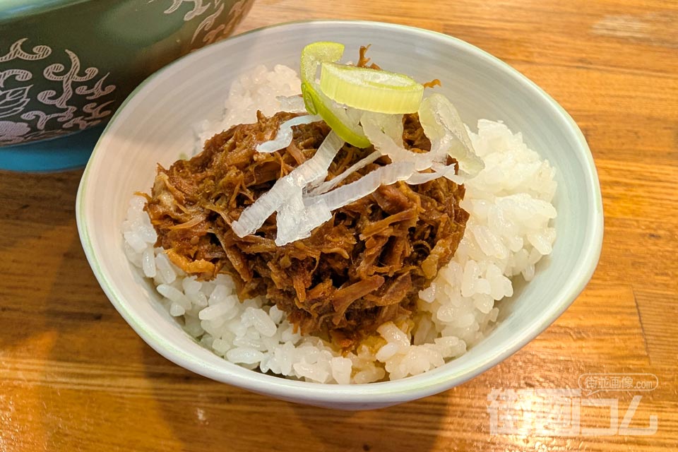 荻窪ラーメン春木屋の「肉ごはん」
