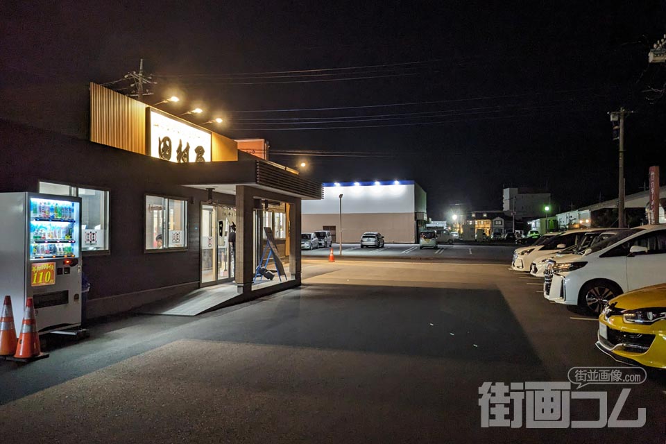 佐野ラーメン「田村屋」の駐車場