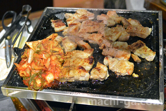 韓国料理充実のサムギョプサル店 第1位「でりかおんどる」
