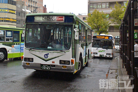 盛岡の100円バス「でんでんむし」が観光に便利でオススメ