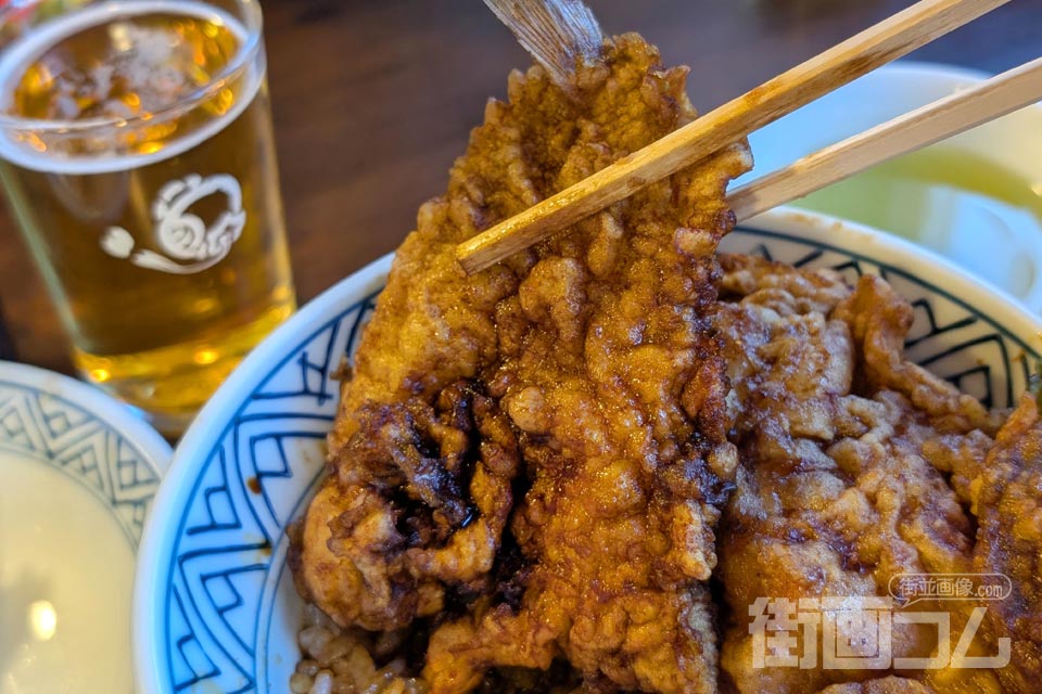 大黒家天麩羅本店「天丼」きすの天ぷら