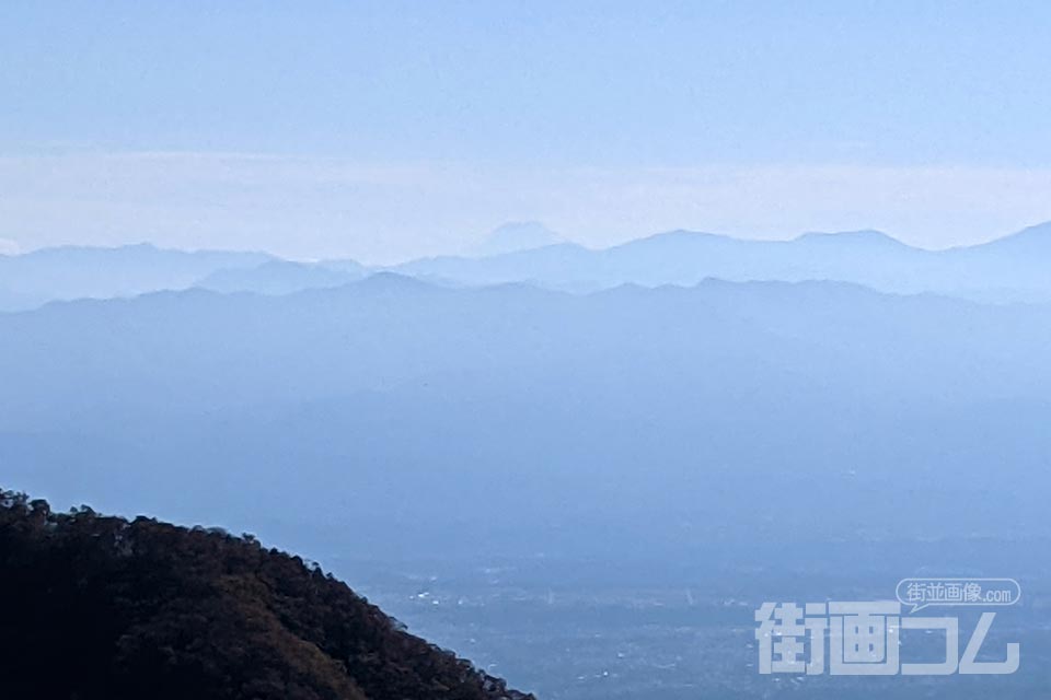 榛名富士展望台から富士山