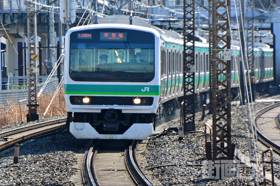 JR常磐線快速「快速列車（グリーンの快速」