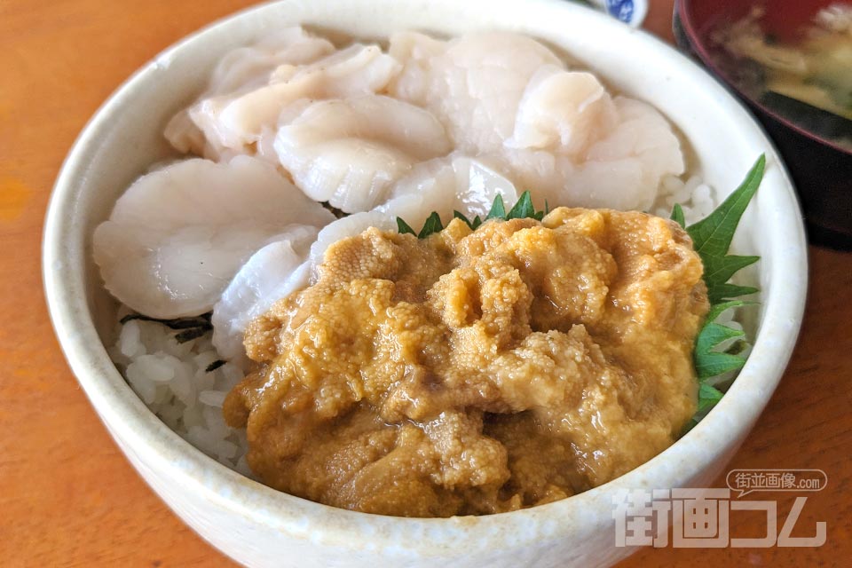 浅虫温泉「正立食堂」でウニ・ホタテ丼！陸奥湾最強タッグの絶品海鮮丼