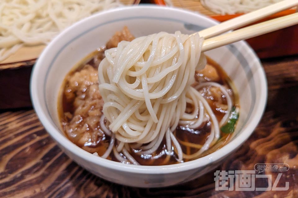 室町砂場日本橋本店の「天ざる」「ざる」