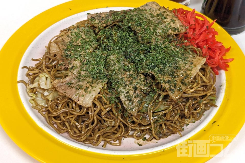 太田「清水屋本店」で太田焼きそば！忘れられない食感の極細平打ち麺