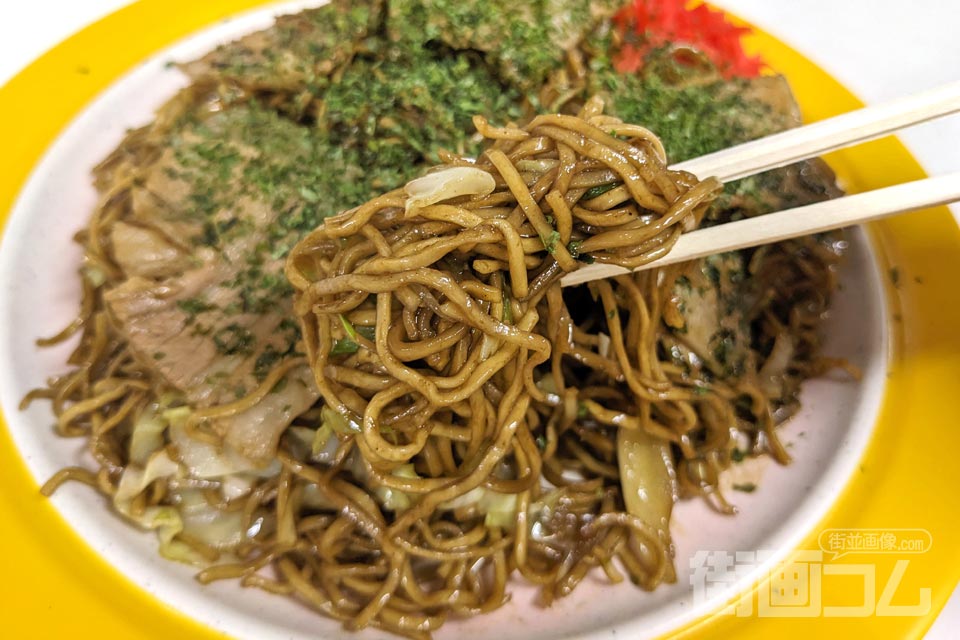 太田「清水屋本店」で焼きそば