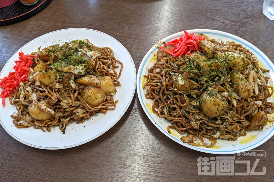 大豆生田商店「じゃがいも入り焼きそば」