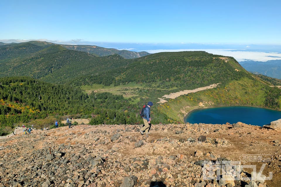 家形山登山道