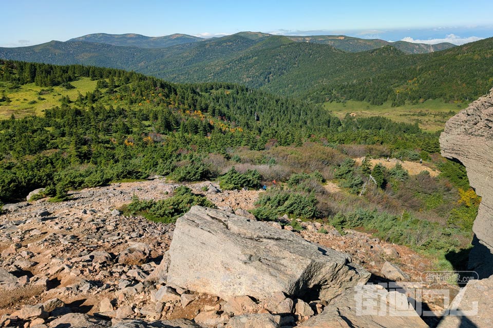 家形山登山道